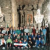 W kopalni soli w Wieliczce - maj 2001