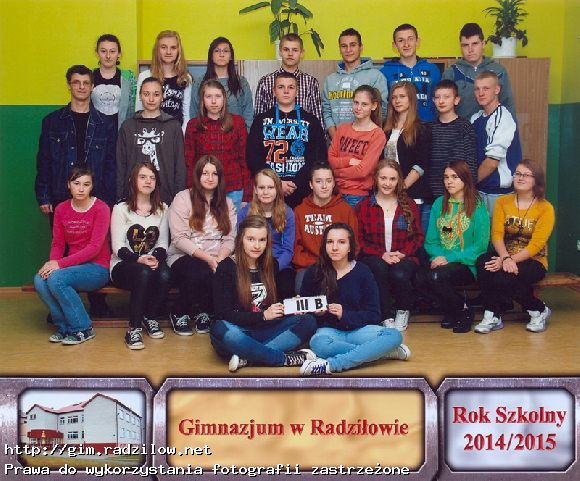 Klasa IIIb, rok szkolny 2014/15