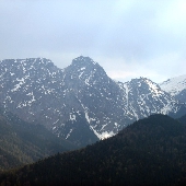 Widok na Giewont