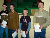 I Liga Tenisa Stoowego Gimnazjum w Radziowie w roku szkolnym 2003/04